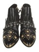 Fausto Puglisi Leather Studded Accents Boots
