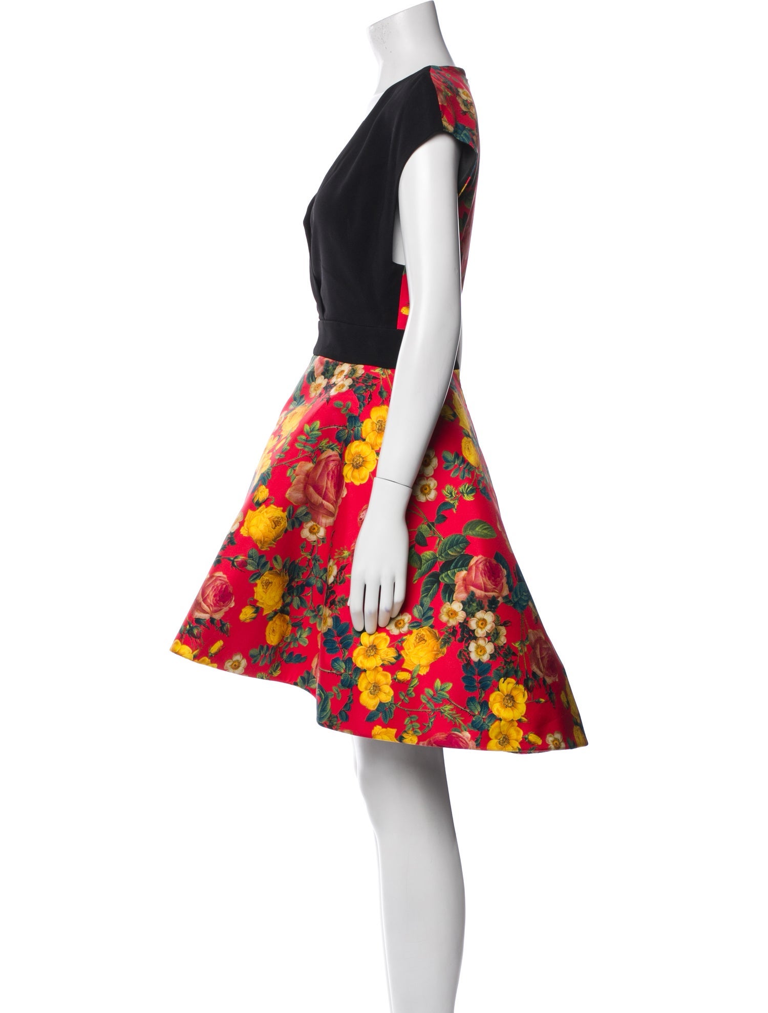 Fausto Puglisi Silk Knee-Length Dress