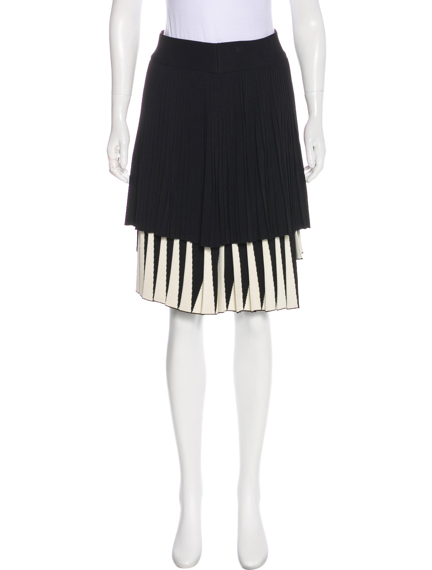 Fausto Puglisi 2017 Striped Skirt