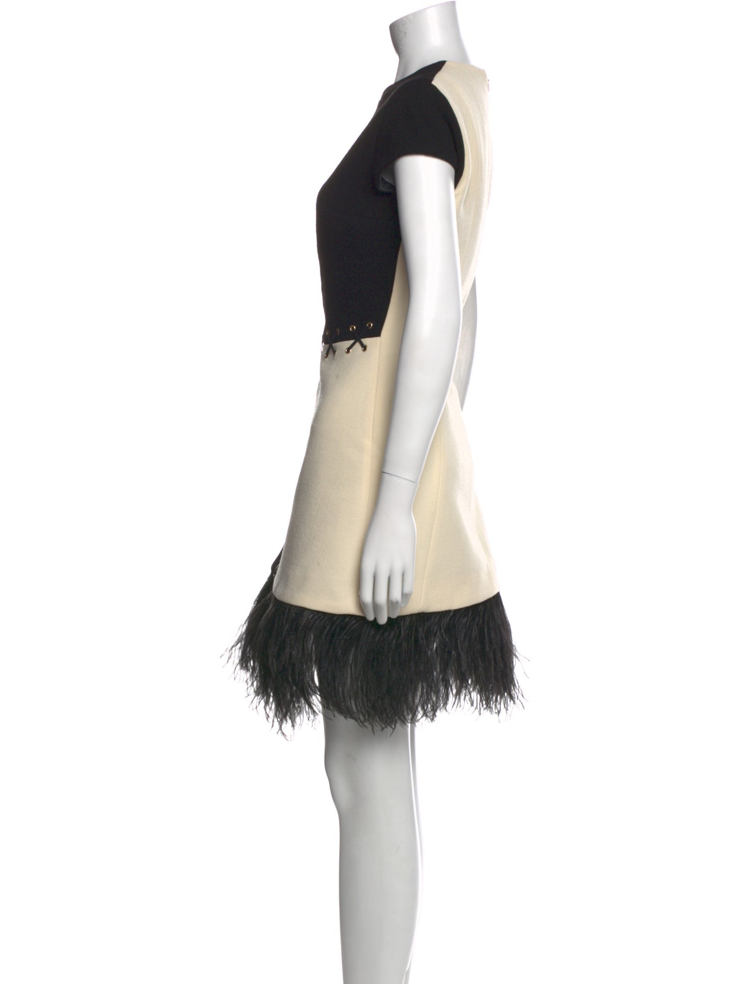 Fausto Puglisi Virgin Wool Mini Dress