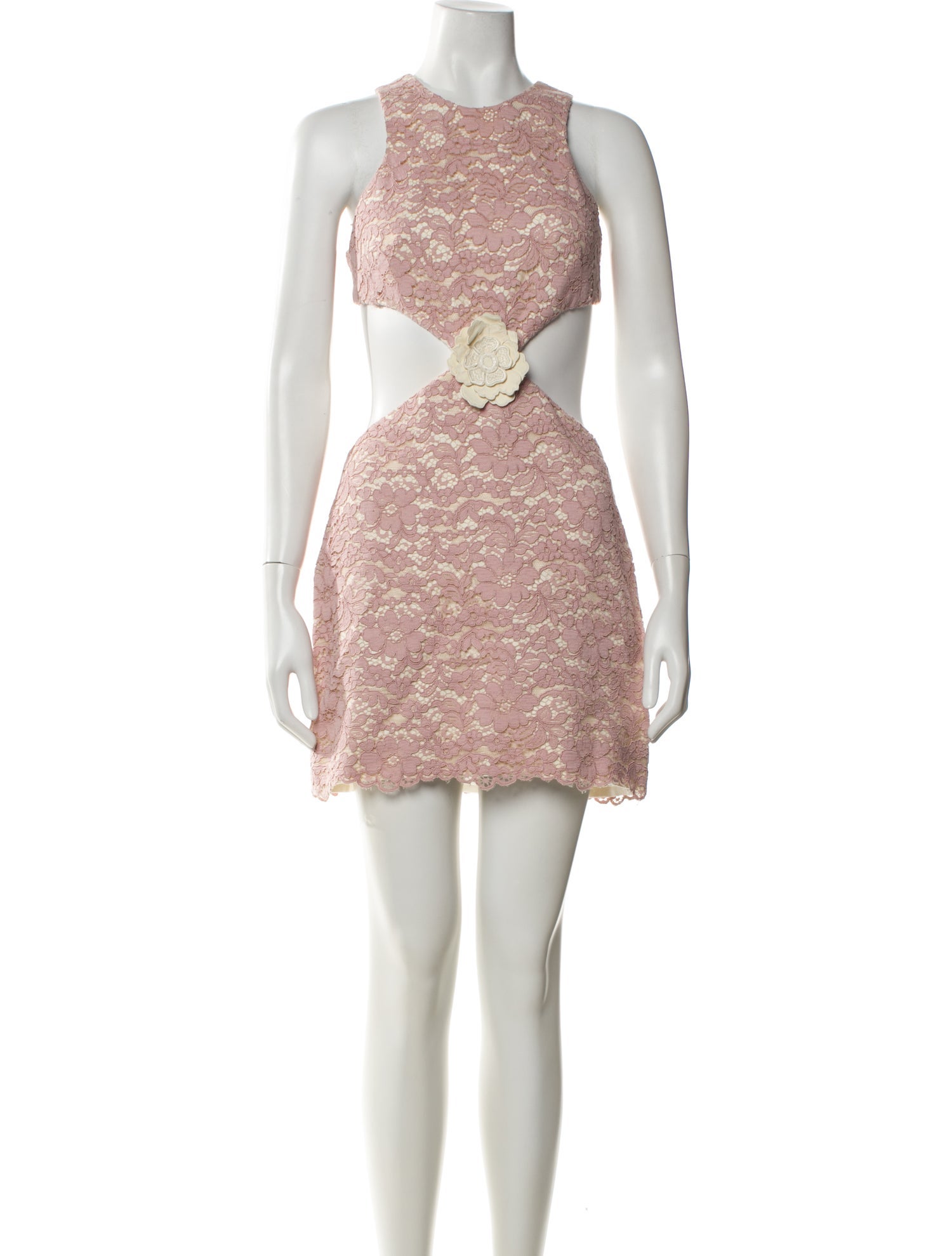 Fausto Puglisi Linen Mini Dress