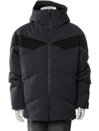 Fusalp Colorblock Pattern Puffer Coat