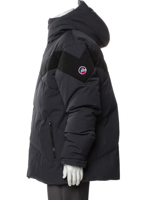 Fusalp Colorblock Pattern Puffer Coat