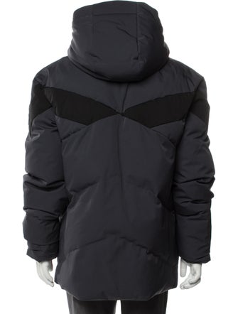 Fusalp Colorblock Pattern Puffer Coat