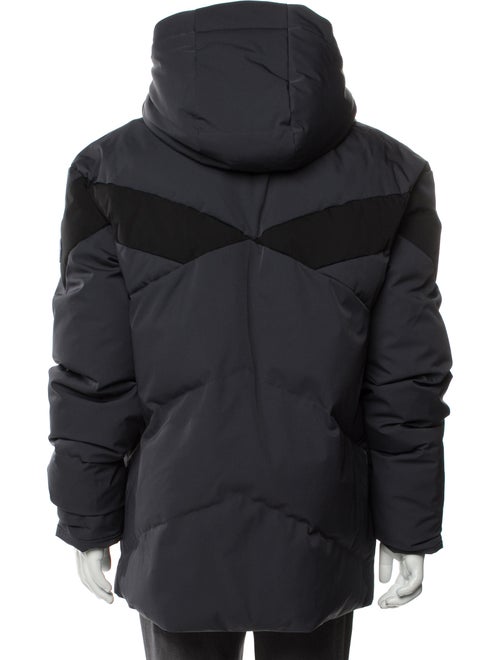 Fusalp Colorblock Pattern Puffer Coat