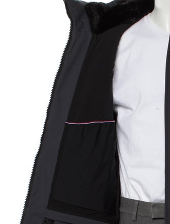 Fusalp Colorblock Pattern Puffer Coat