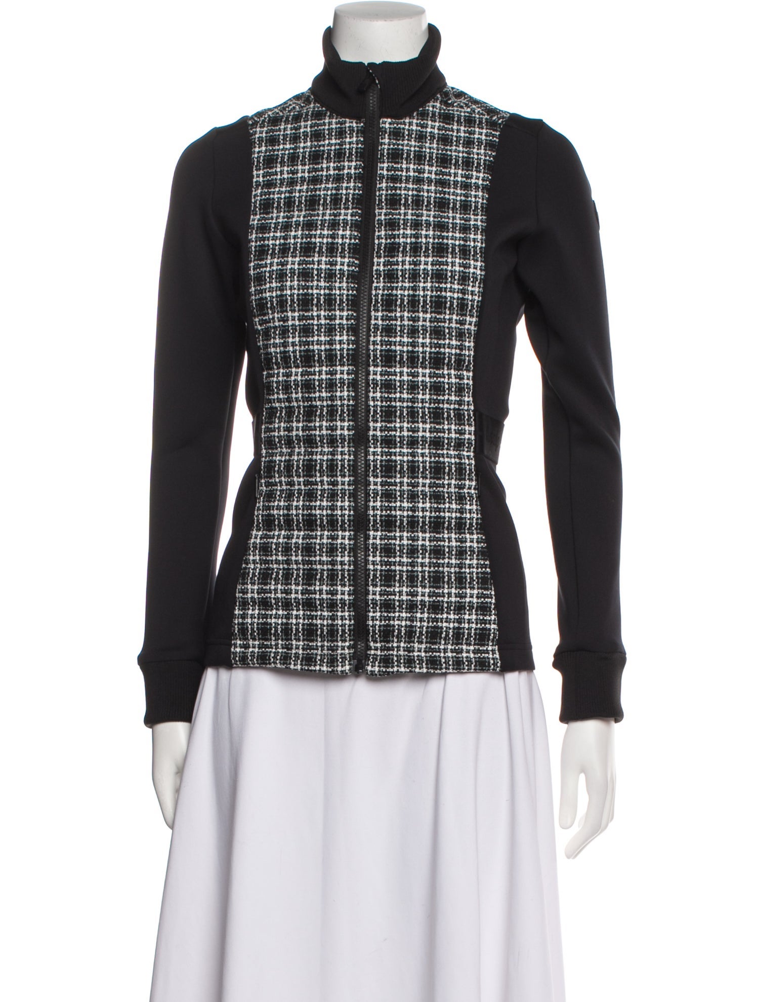 Fusalp Plaid Print Evening Jacket
