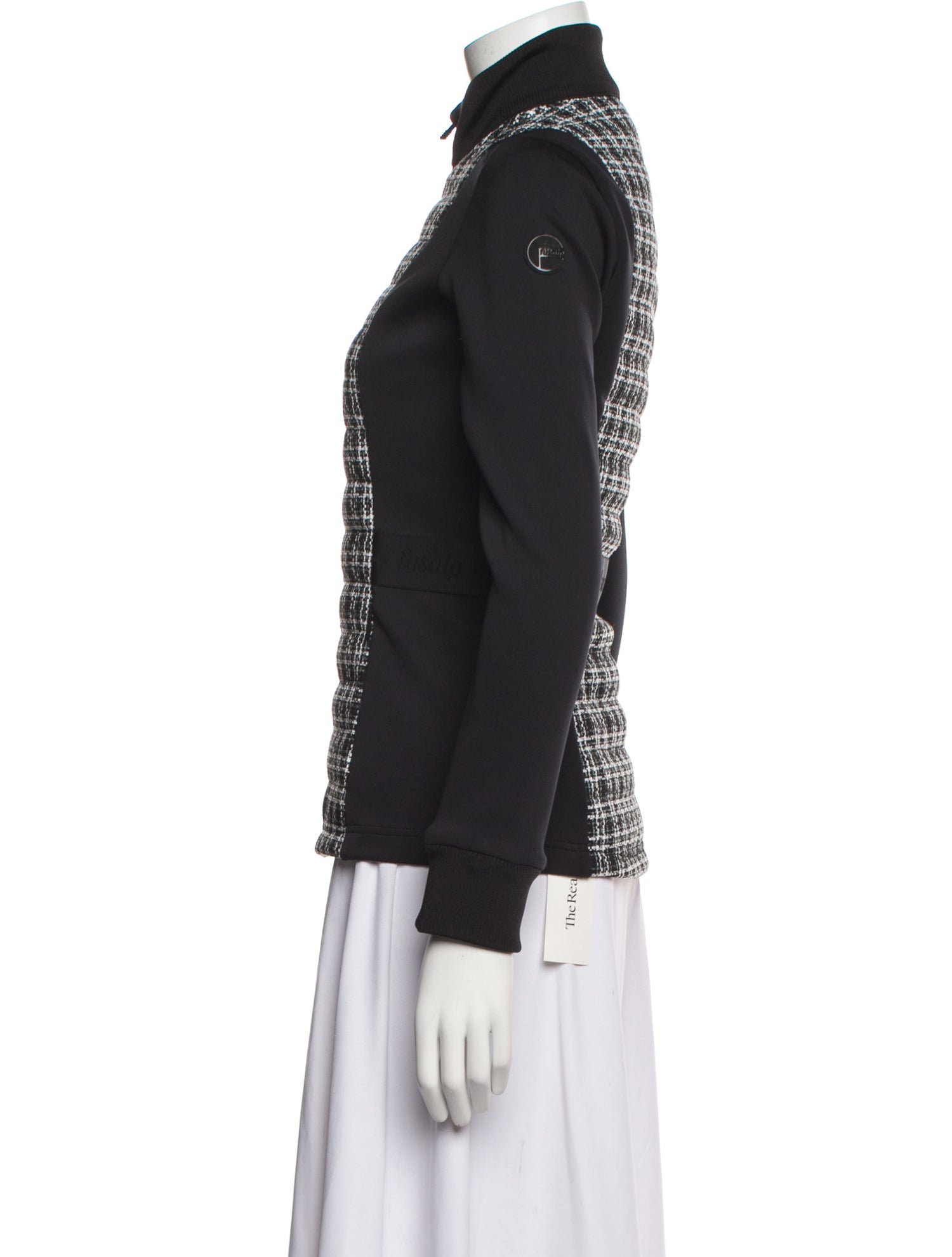 Fusalp Plaid Print Evening Jacket
