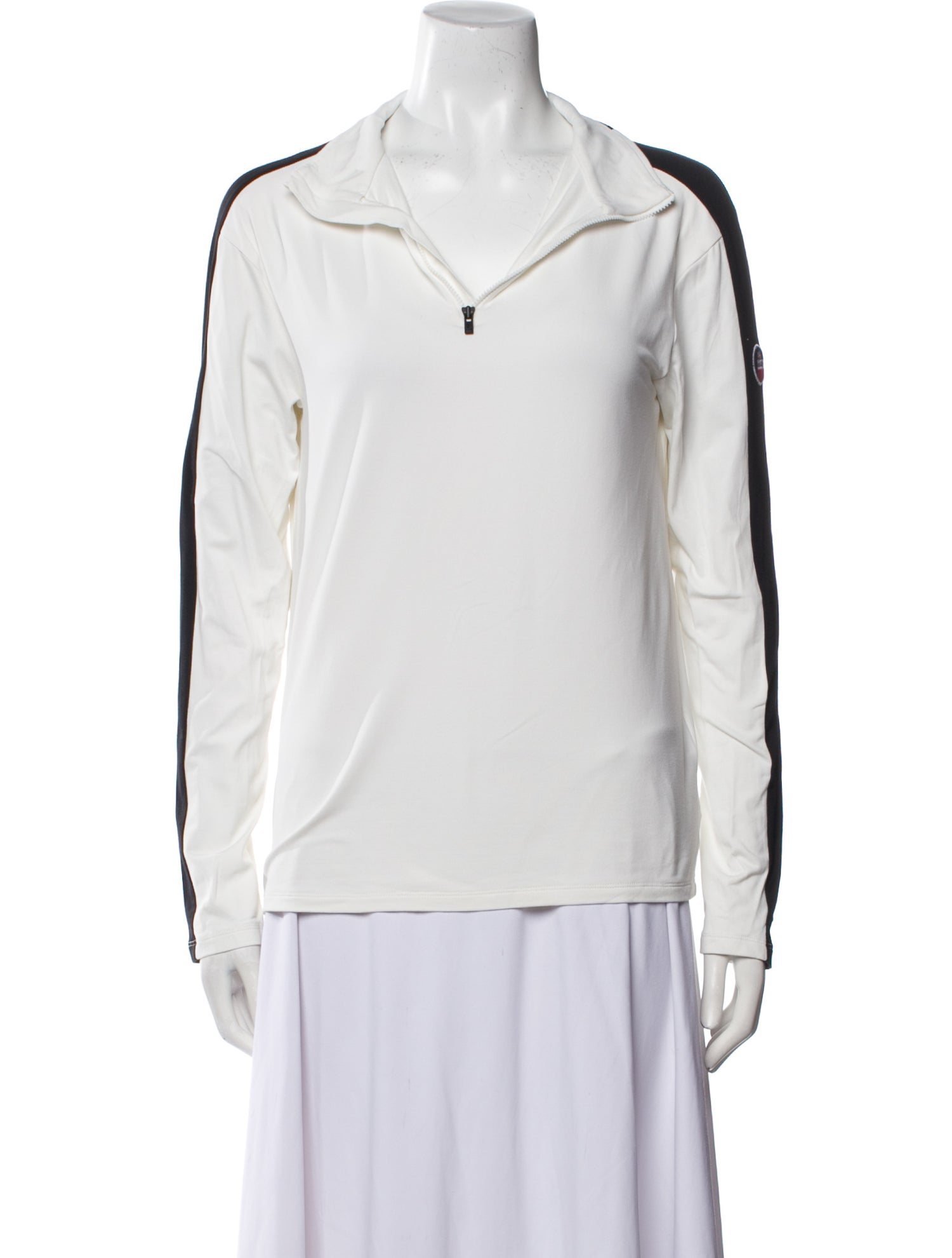 Fusalp V-Neck Long Sleeve Sweatshirt