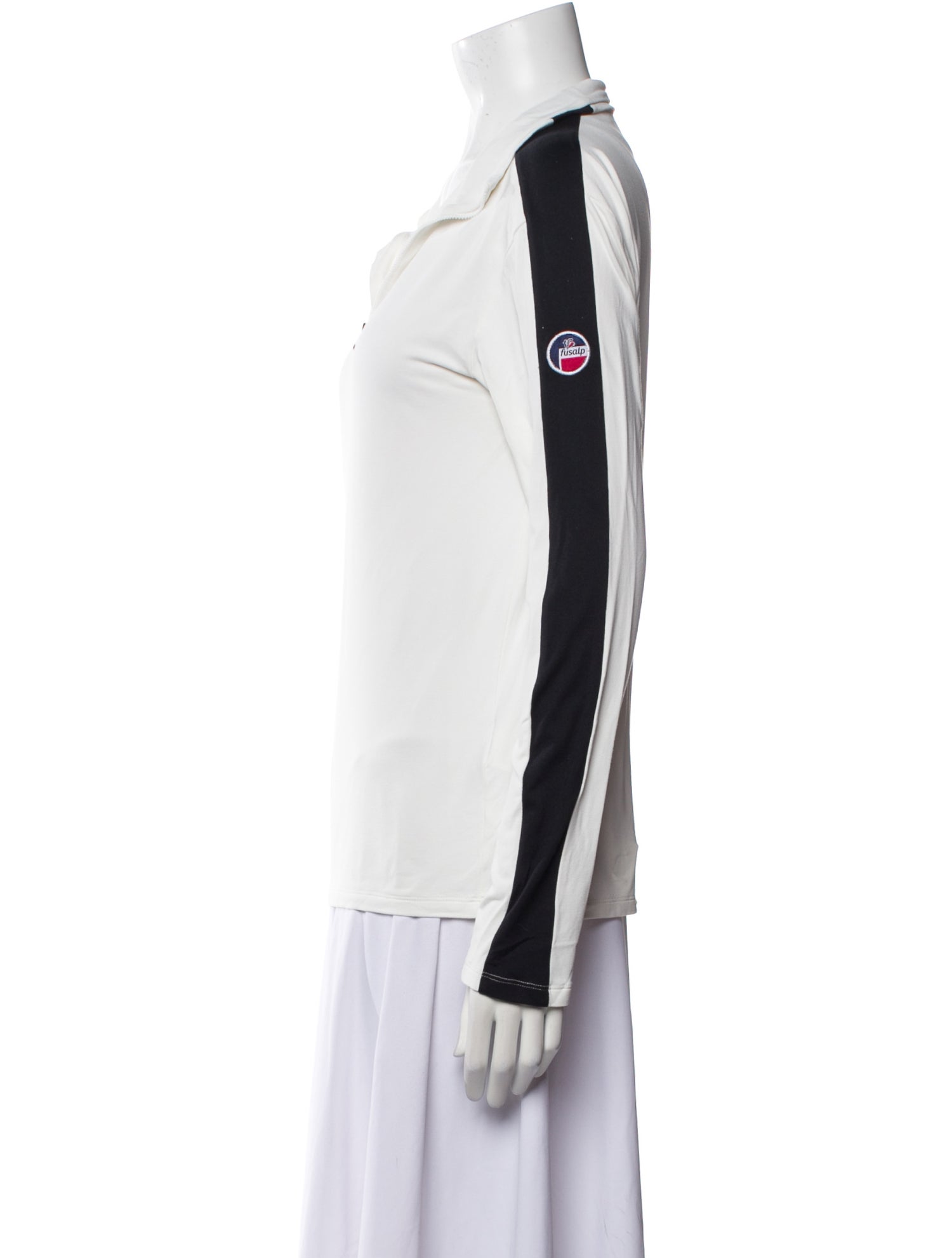 Fusalp V-Neck Long Sleeve Sweatshirt