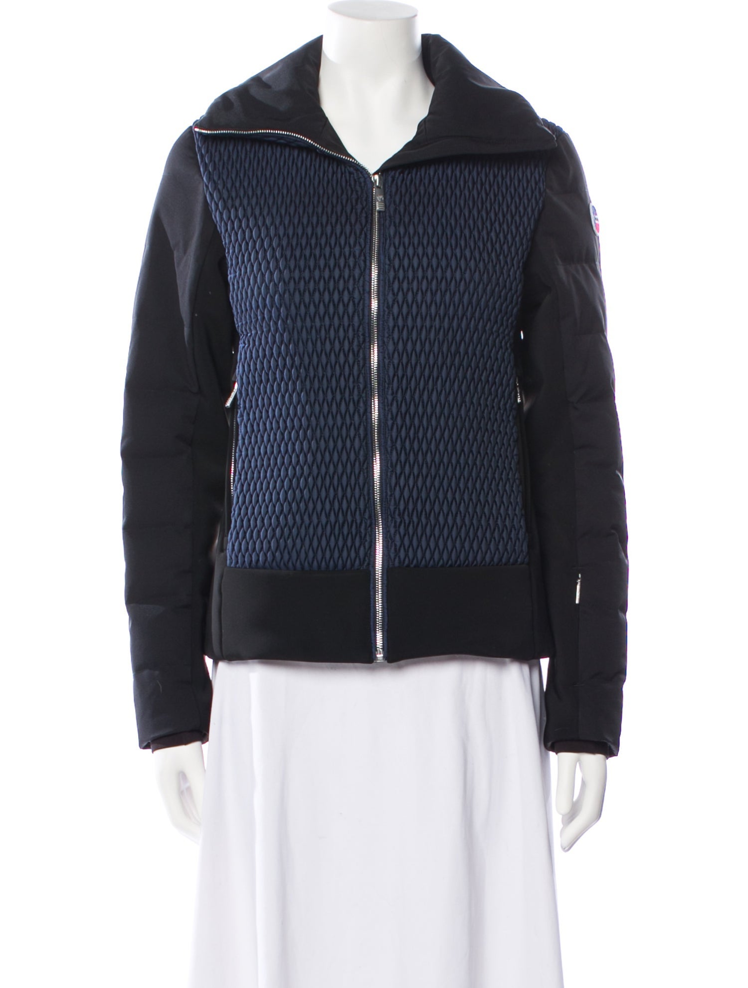 Fusalp Striped Bomber Jacket