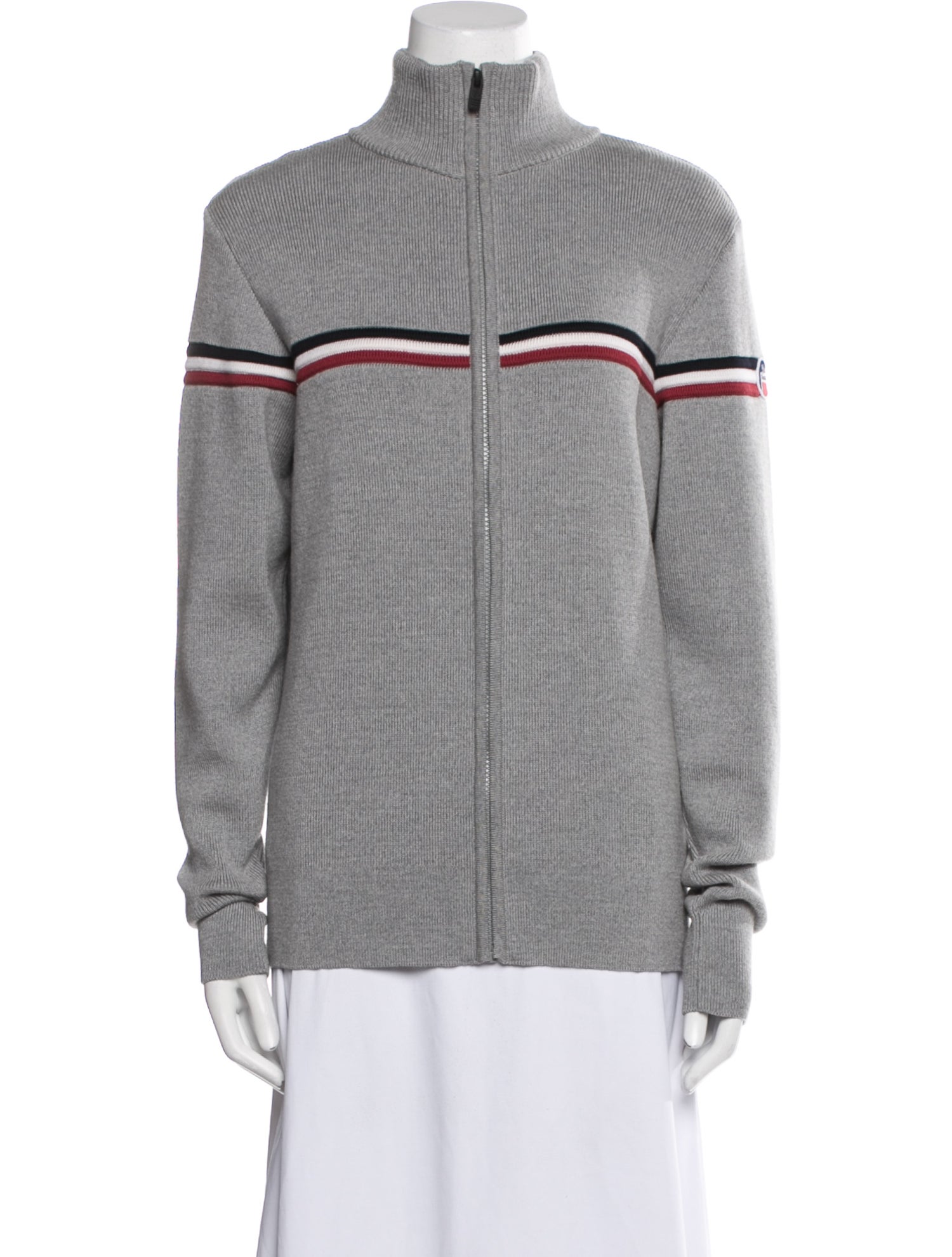 Fusalp Merino Wool Striped Jacket