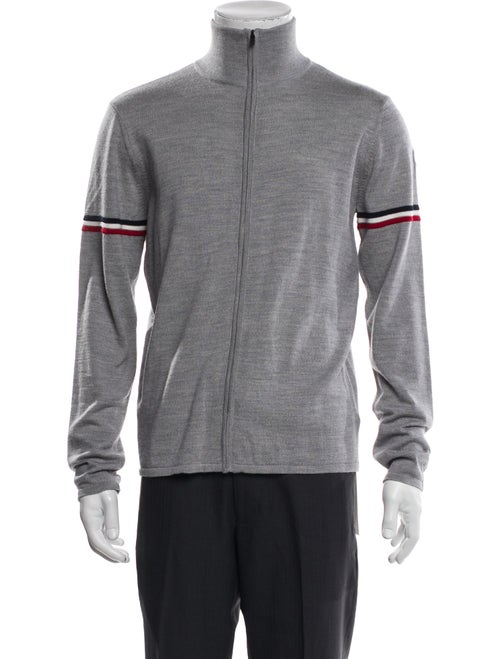 Fusalp Wool Turtleneck Cardigan