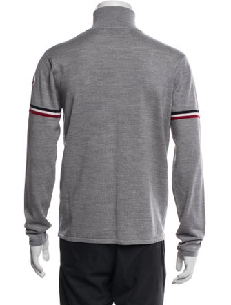 Fusalp Wool Turtleneck Cardigan