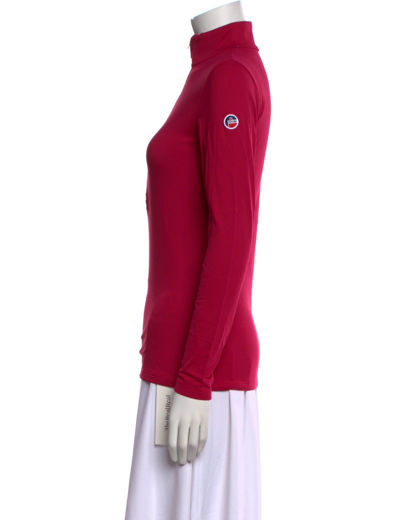 Fusalp Nylon Mock Neck Sweatshirt