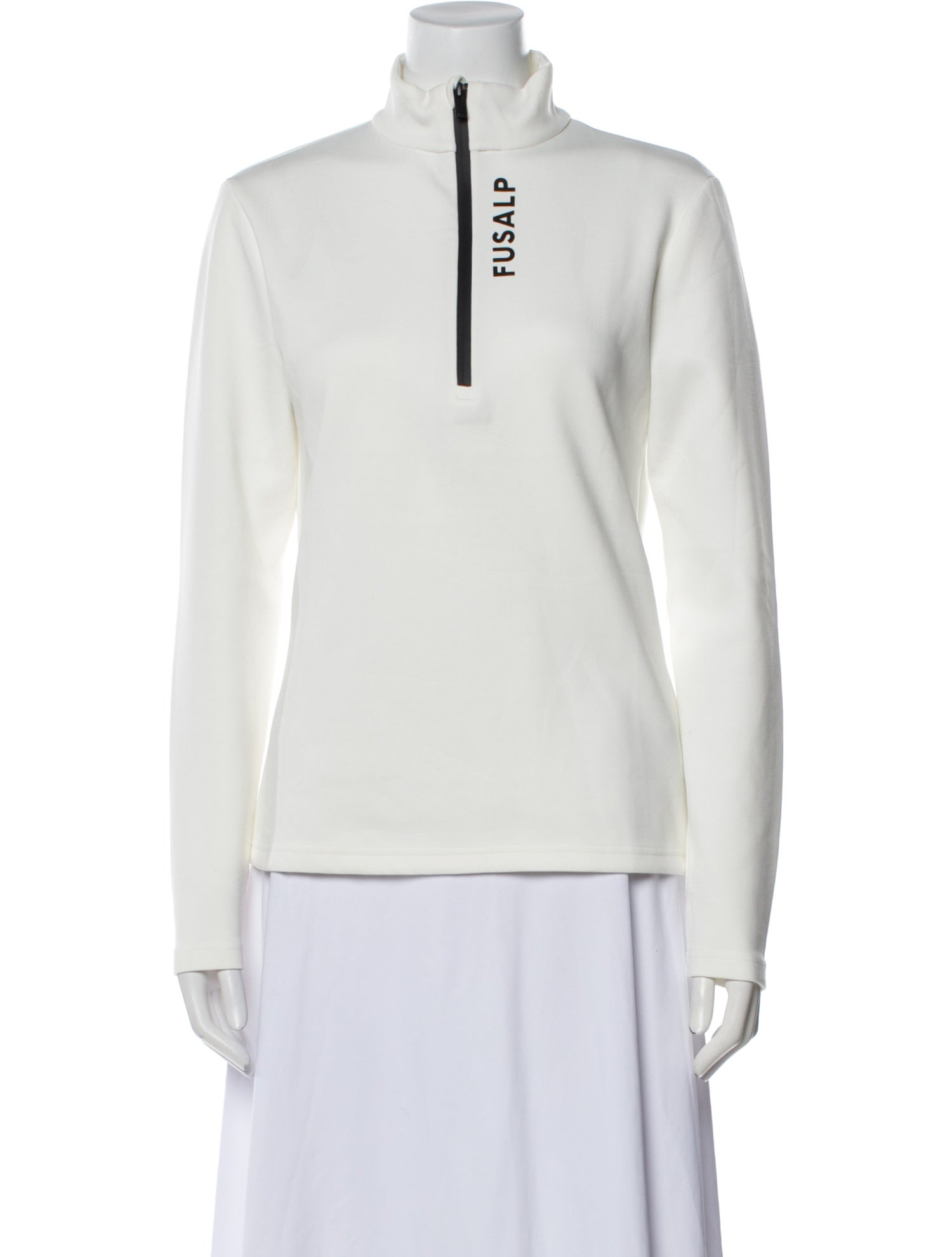 Fusalp Mock Neck Long Sleeve Sweatshirt