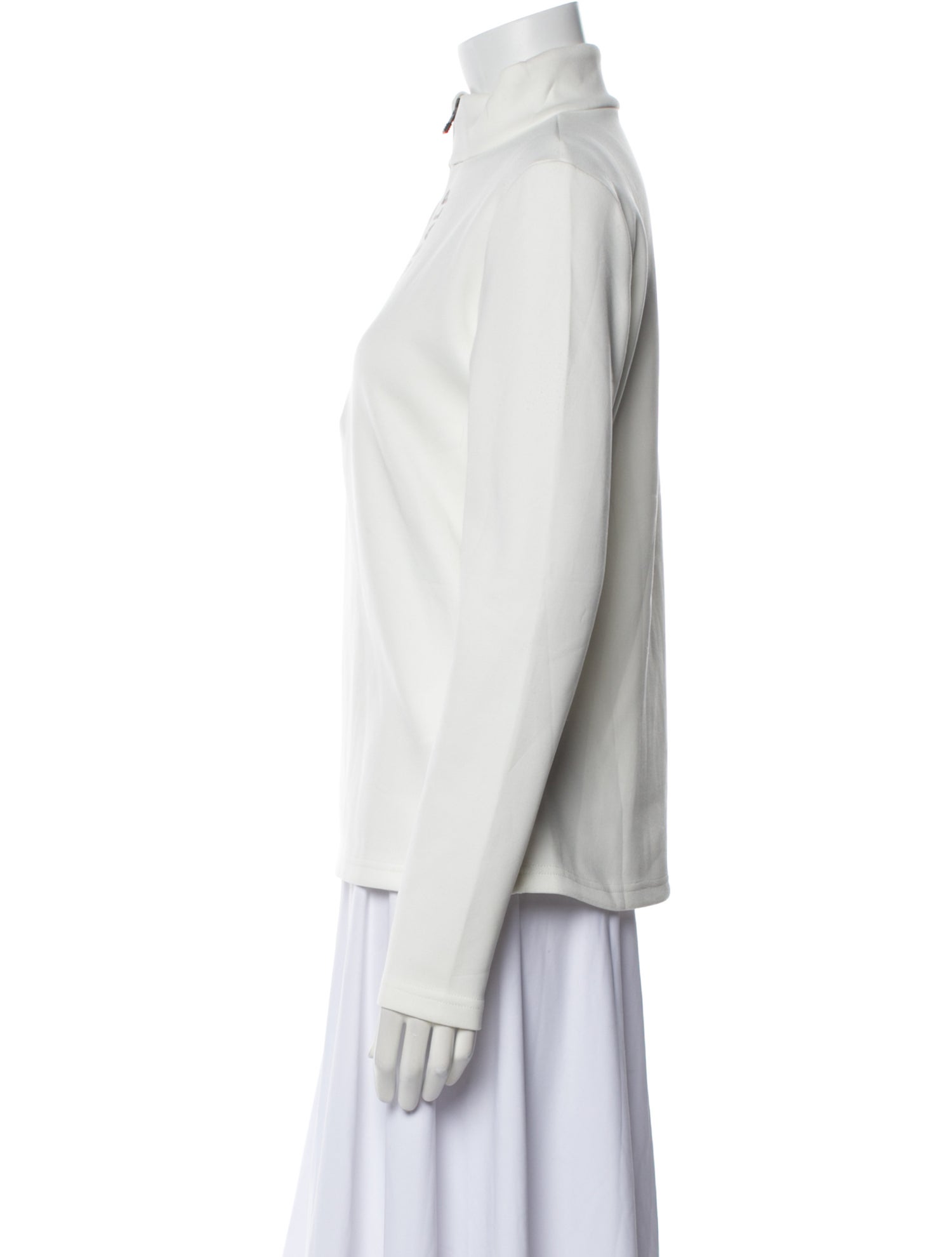 Fusalp Mock Neck Long Sleeve Sweatshirt