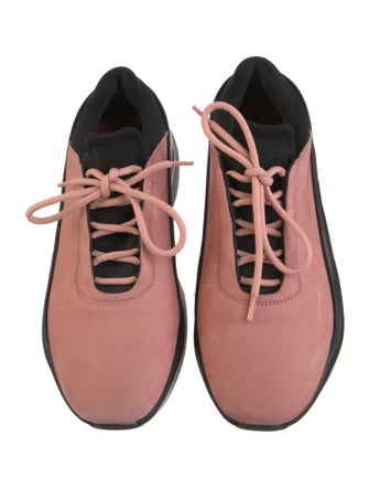 Fusalp Suede Colorblock Pattern Sneakers