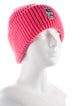 Fusalp Pink Merino Wool Patchwork Knitted Beanie