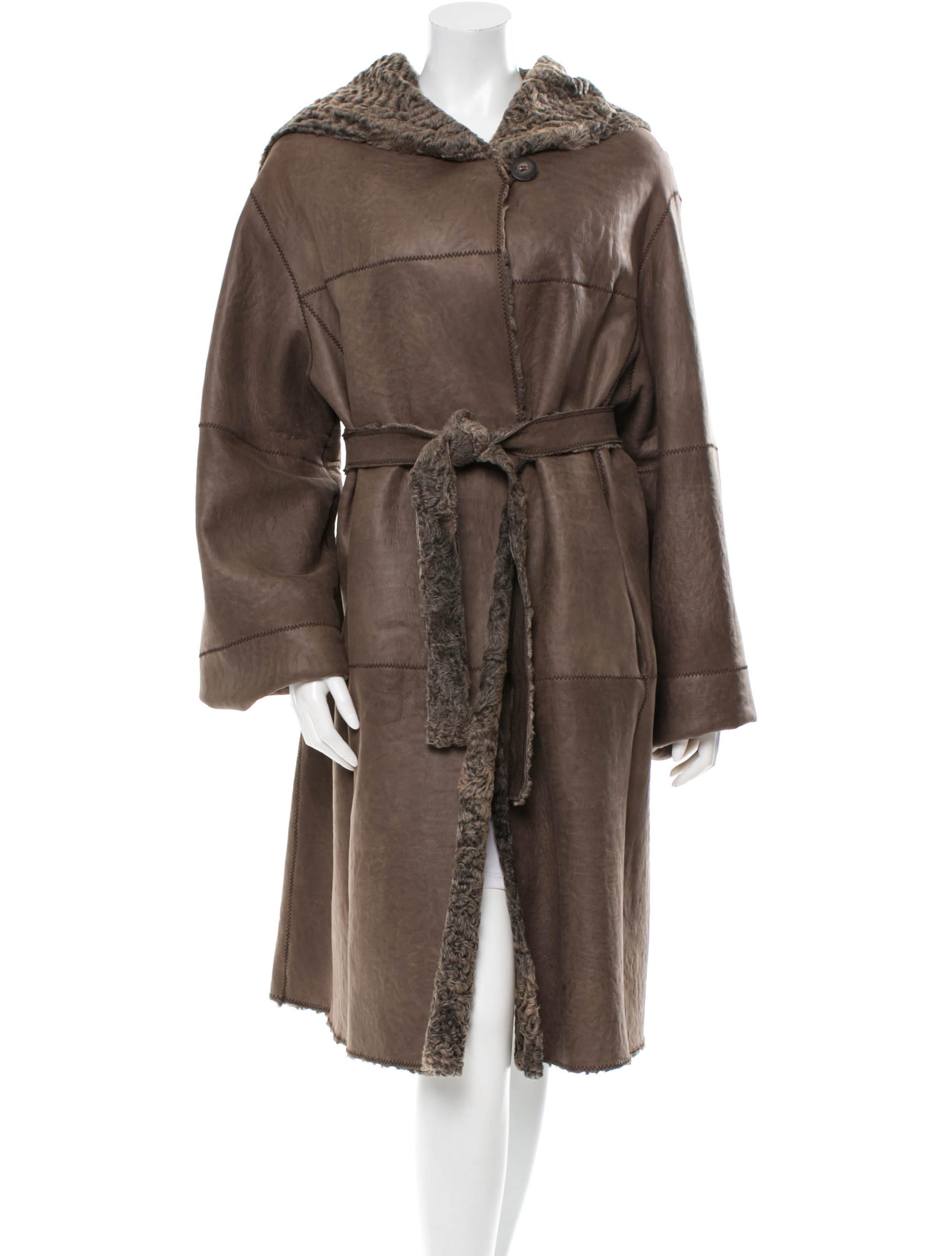 Reversible Fur Coat Clothing FUR20705 The RealReal