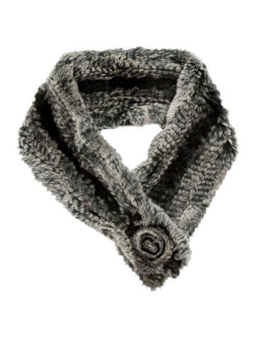 Fur Scarves and Shawls Rabbit Stole