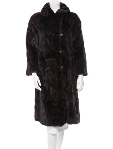 Mink Fur Long Coat