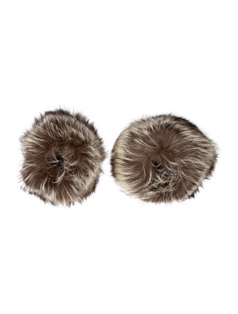 Fur Fox Fur Cuffs