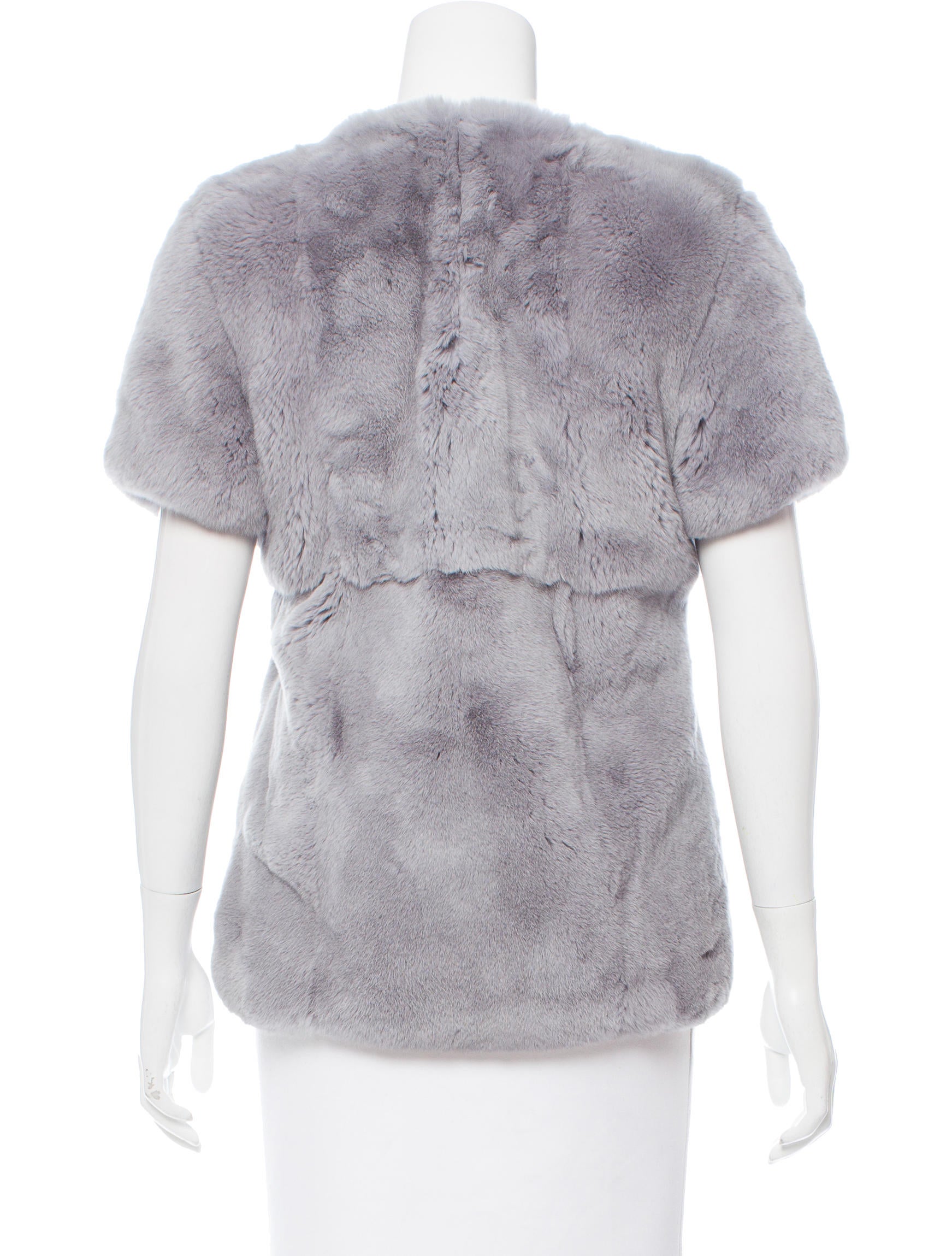 Rabbit Fur TShirt Clothing FUR22288 The RealReal