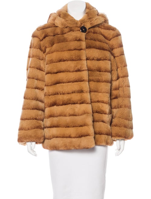 Hooded Fur Jacket