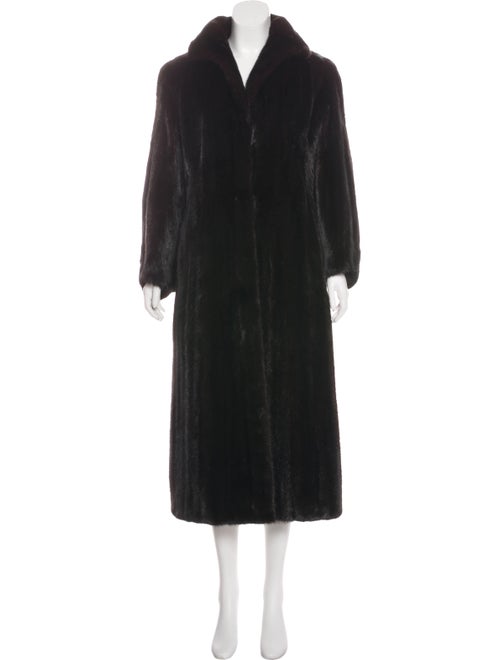 Vertical Mink Coat Mink