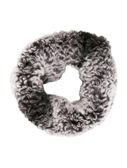 Fur Fur Knit Snood Grey