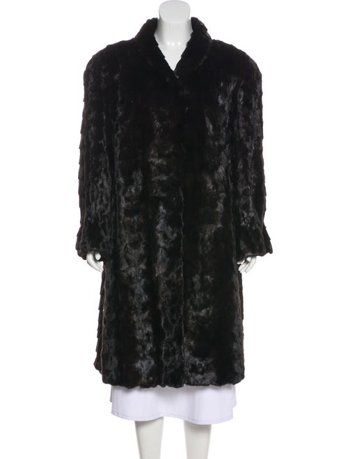 Pieced Mink Coat Mink