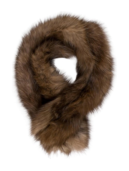 Fur Sable Snood Brown