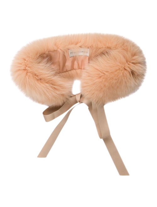Fur Fur Stole Tan