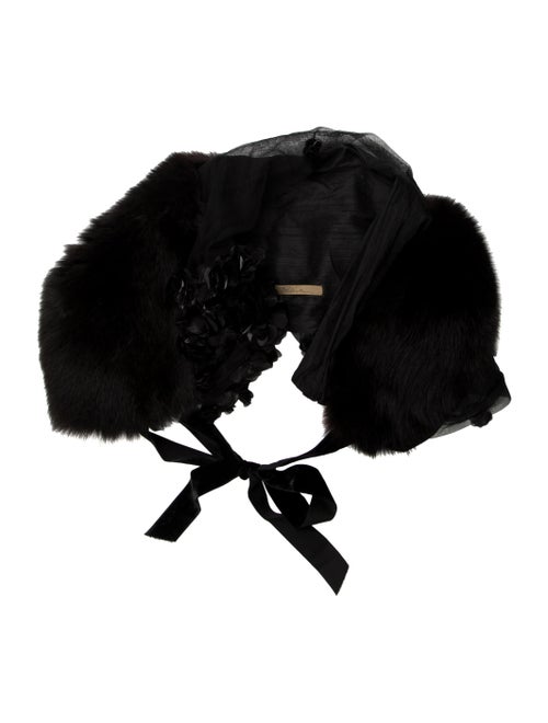 Fox Fur Stole Brown