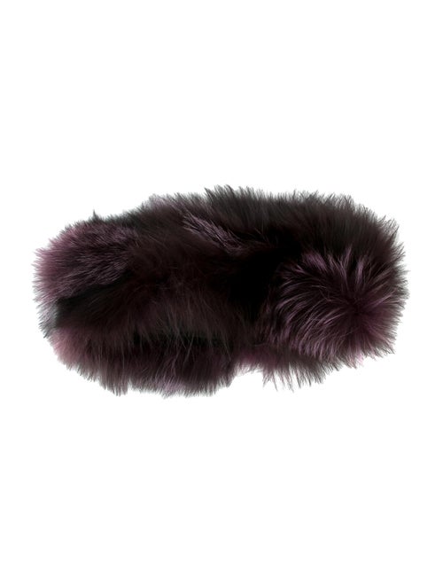Fur Headband Purple