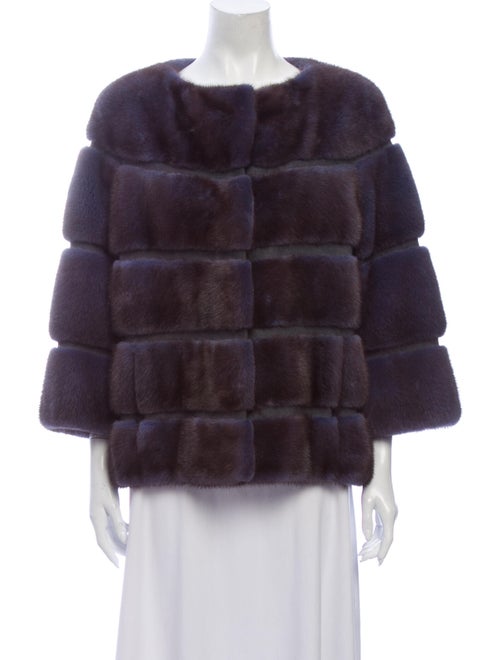 Fur Fur Jacket Blue