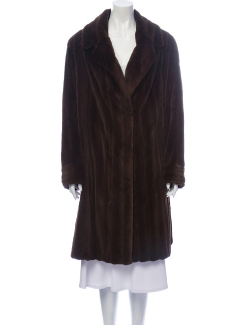 Fur Fur Coat Brown
