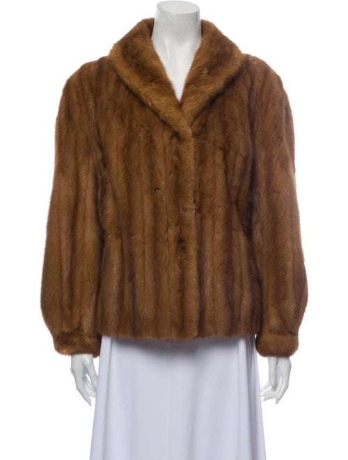 Fur Fur Jacket Brown