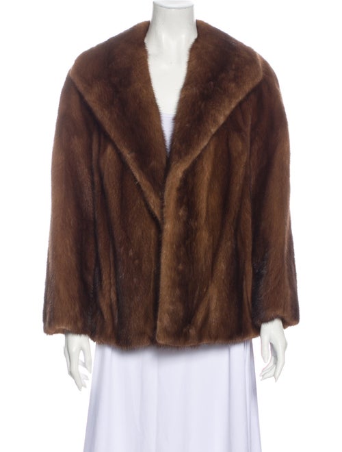 Fur Fur Jacket Brown