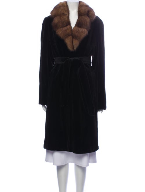 Fur Coat Black