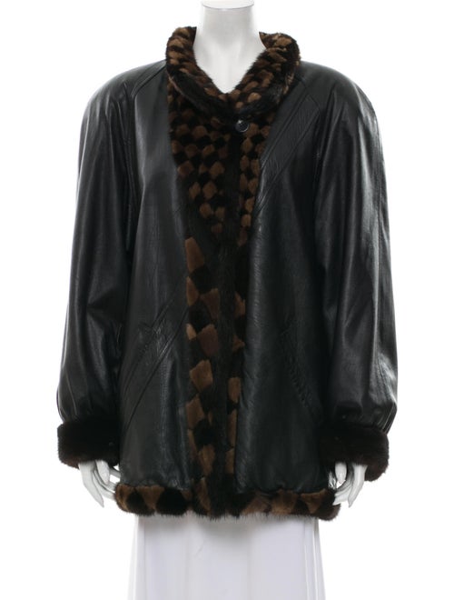 Fur Jacket Black