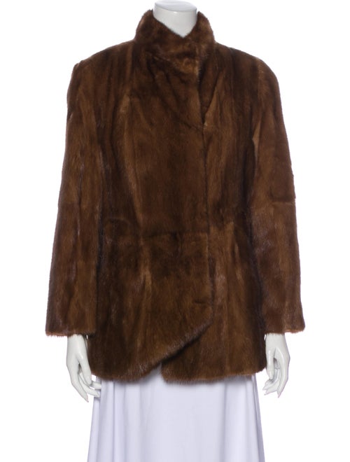 Fur Fur Jacket Brown