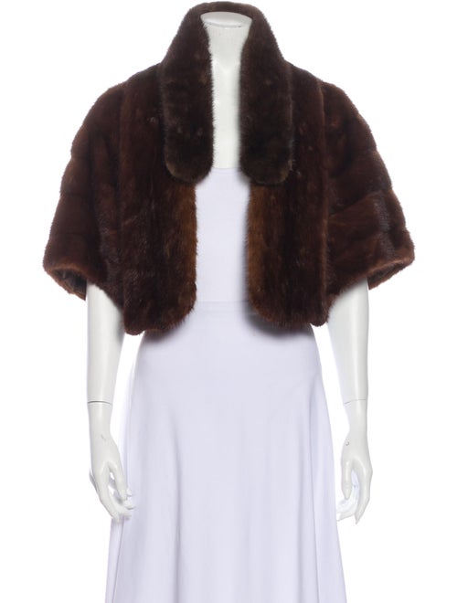 Fur Fur Jacket Brown