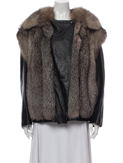 Fur Fur Jacket Grey
