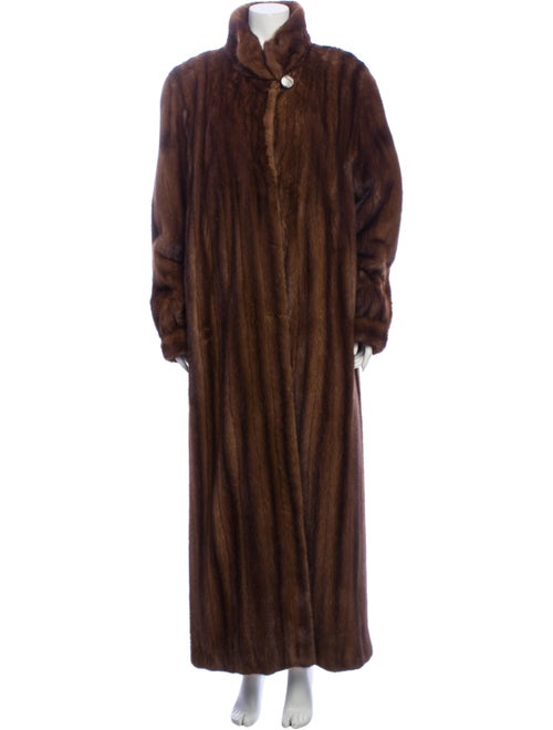 Fur Fur Coat Brown
