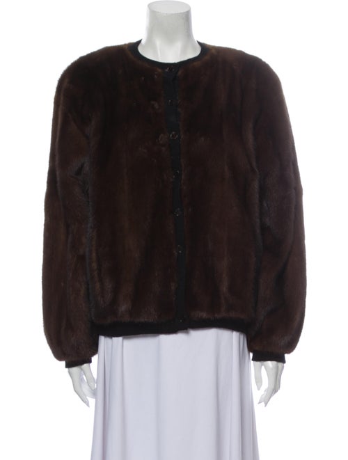 Fur Fur Jacket Brown
