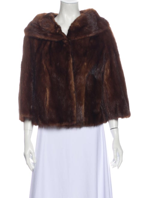 Fur Fur Jacket Brown