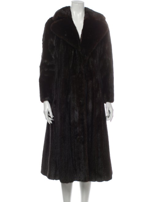 Fur Fur Coat Brown