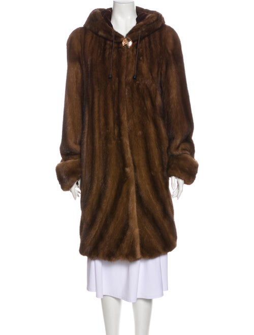 Fur Fur Coat Brown